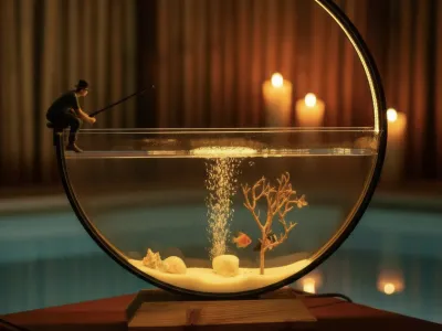 Akvaryum Ürün Çekim - Görsel 1